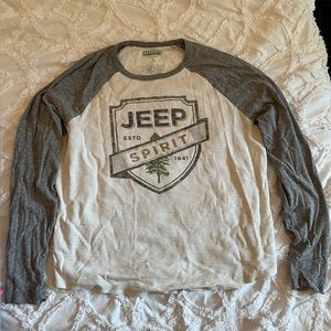 Vintage Jeep Waffle Long Sleeve